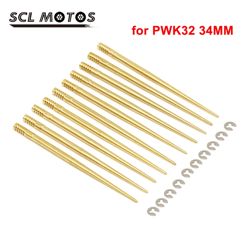 SCL MOTOS 59.5mm KEIHIN Jet Needle N427-46-JFN/JFQ/JJD/JJE/JJF/JJG/JJJ With Clip For PWK 32MM 34MM