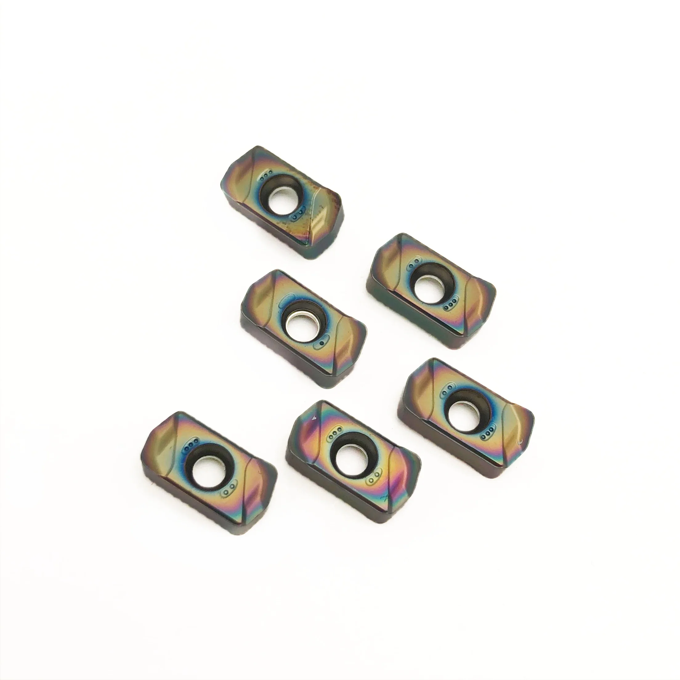 Fast Feed Milling Insert, ferramenta de torneamento de liga dura dupla face, alta qualidade, LNMU0303ZER MJ KT7030