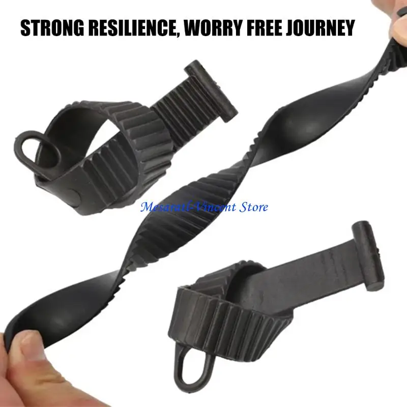 A70F Quick Release Bike Wheel Holder Strap for 591 561 34368 Wheel Strap for Car Roof Quick Install Bike Holder Clip view 5