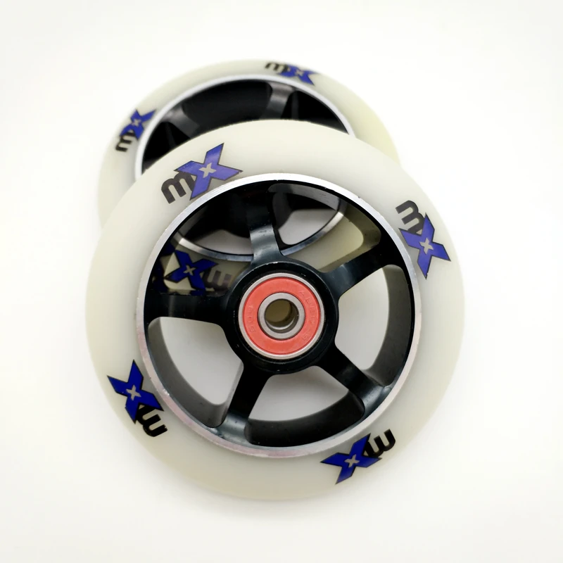 Free shipping stunt scooter wheel skateboard wheel 100mm 110mm width 24mm 2pieces/lot