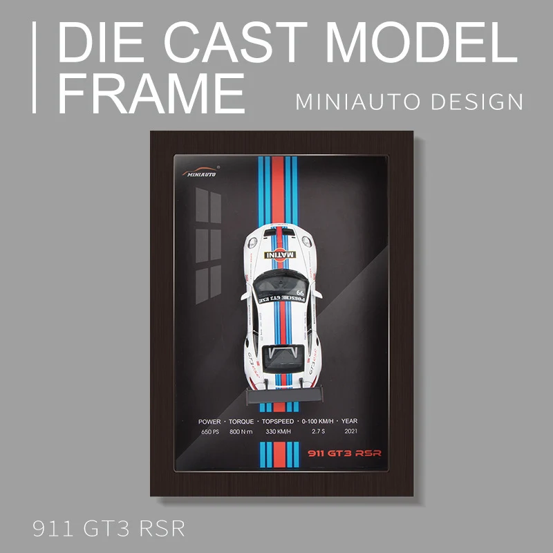1:32 Photo Frame Version Alloy Metal Sports Car Model Simulation
