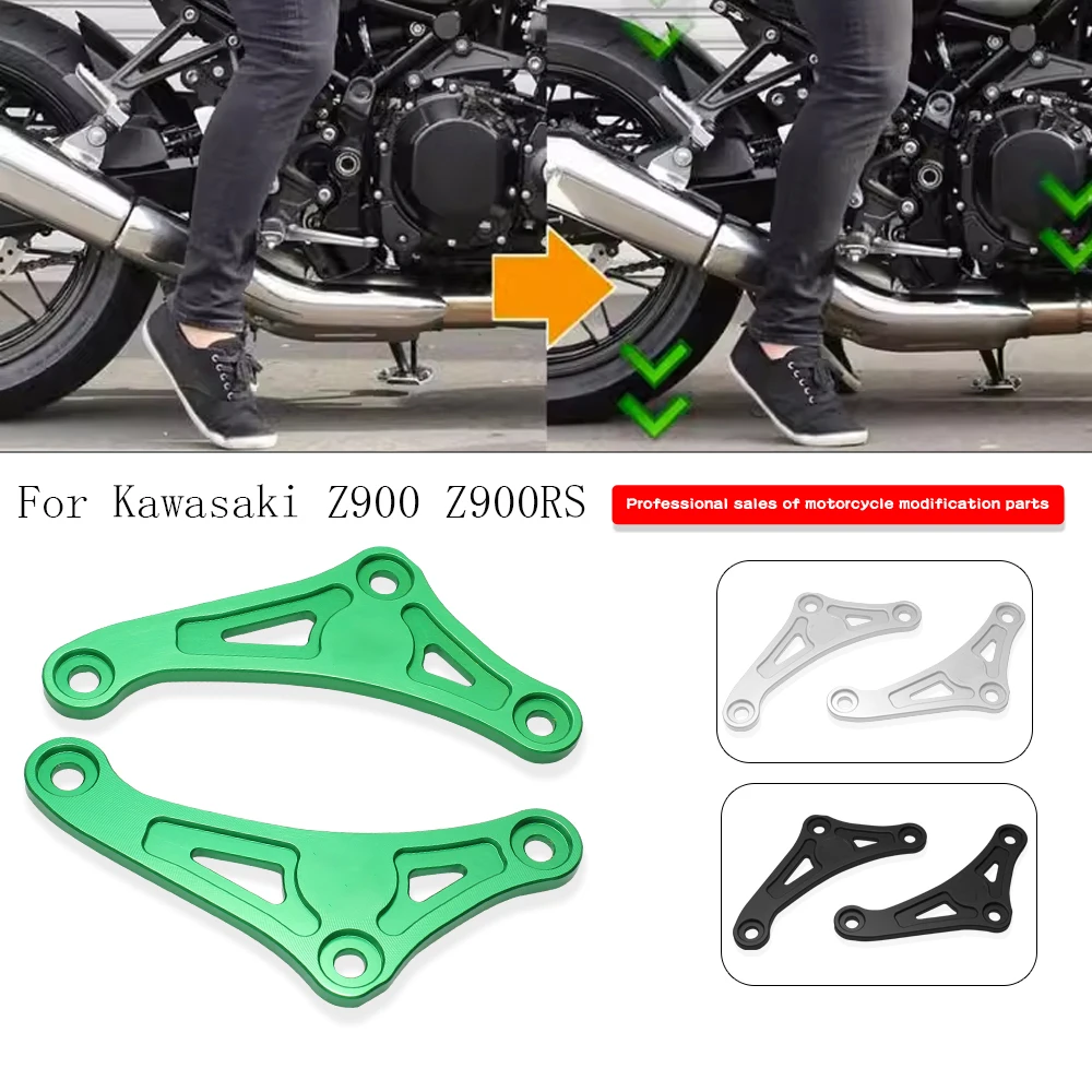 

For Kawasaki Z900 Z900RS 2017-2023 Motorcycle rear shock absorber suspension lifting link body lifting 30mm device accessories