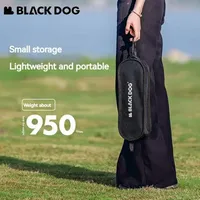 Naturehike BLACKDOG Chair Single Pole Camping Portable Chair Double Outdoor Lightweight Moon Fishing Director Aluminum Alloy