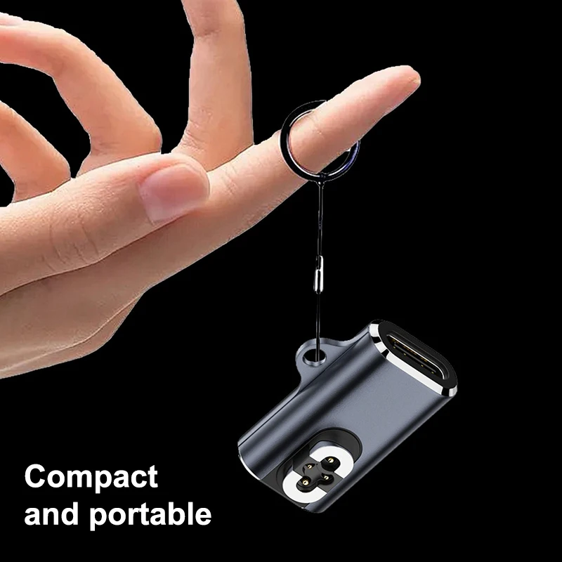 Type C Bone Conduction Headphones Charger Magnetic Charger Adapter For Shokz OpenSwim Pro S710 Magnetic Charging Adapter