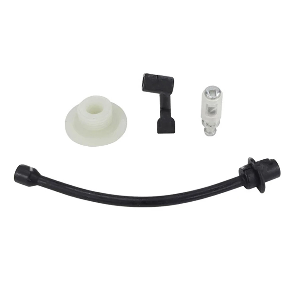 Filtro da bomba de óleo para motosserra, mangueira, bico de óleo, turbina Kit para 4500, 5200, 5800, 45CC, 52CC, 58CC, 5pcs