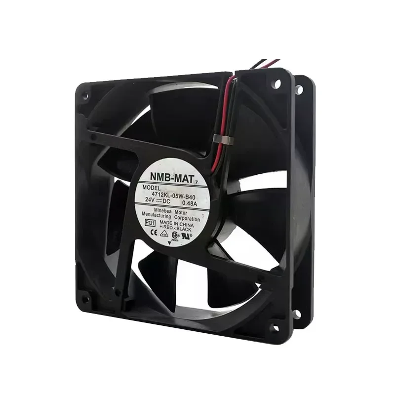 NMB 4712KL-05W-B40 12038 24V 0.48A Cooling Fan for ABB ACS800 Inverter