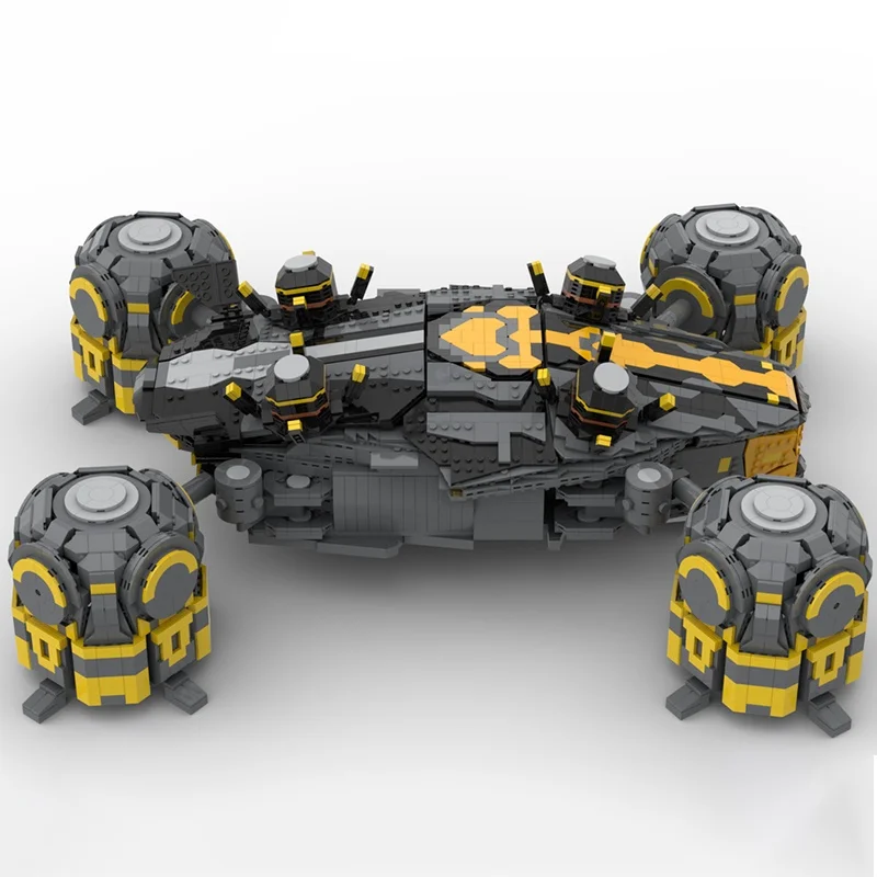 5498 قطعة MOC The Tetrapod Gamesed نموذج اللبنات لعبة الهندسة المعمارية تجميع لتقوم بها بنفسك فكرة إبداعية التعليم هدية الكريسماس للأطفال #3