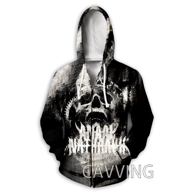 CAVVING 3D Printed  ANAAL NATHRAKH  Band  Zipper Hoodies Zip Hooded Sweatshirt Harajuku Hoodie Sweatshirt for Men/women