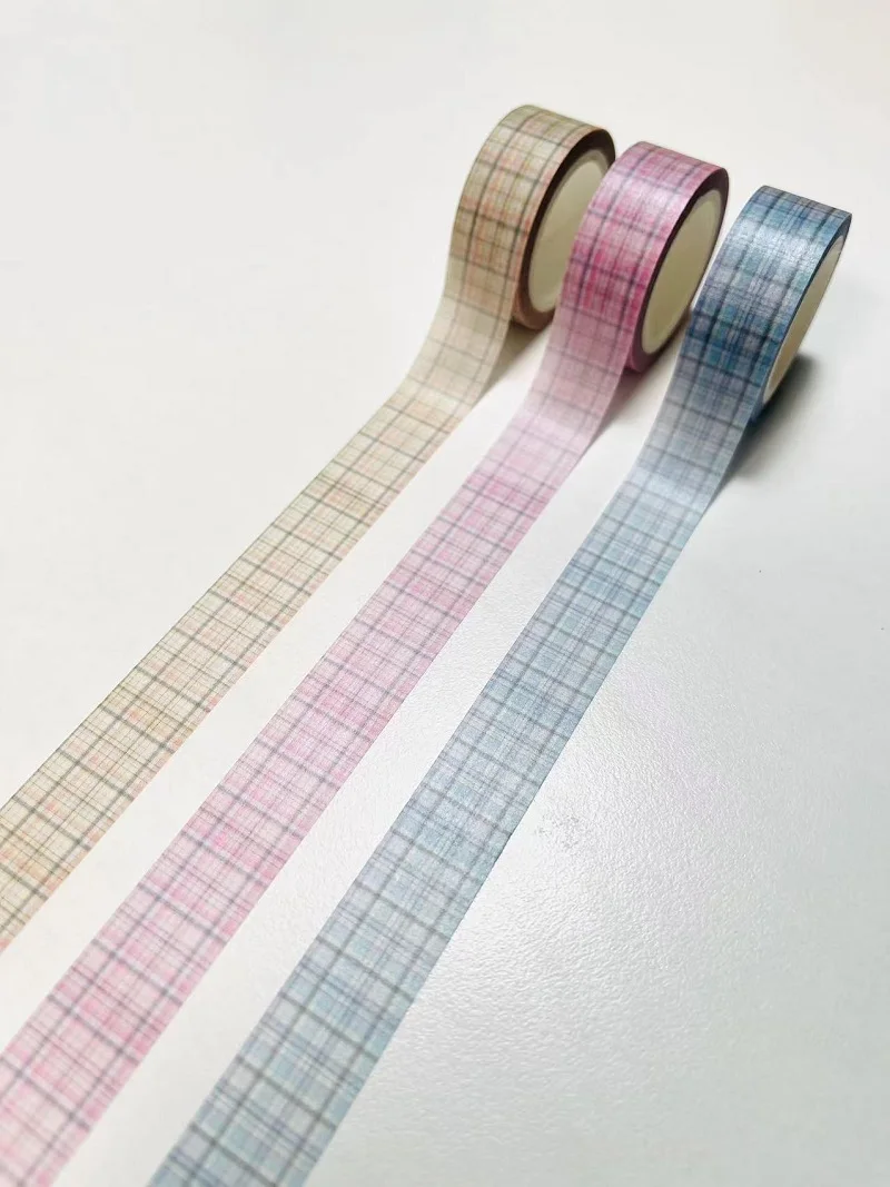 Classic quality small car / grid / salt style washi tape for bullet journal and scrapbooking DIY decoration