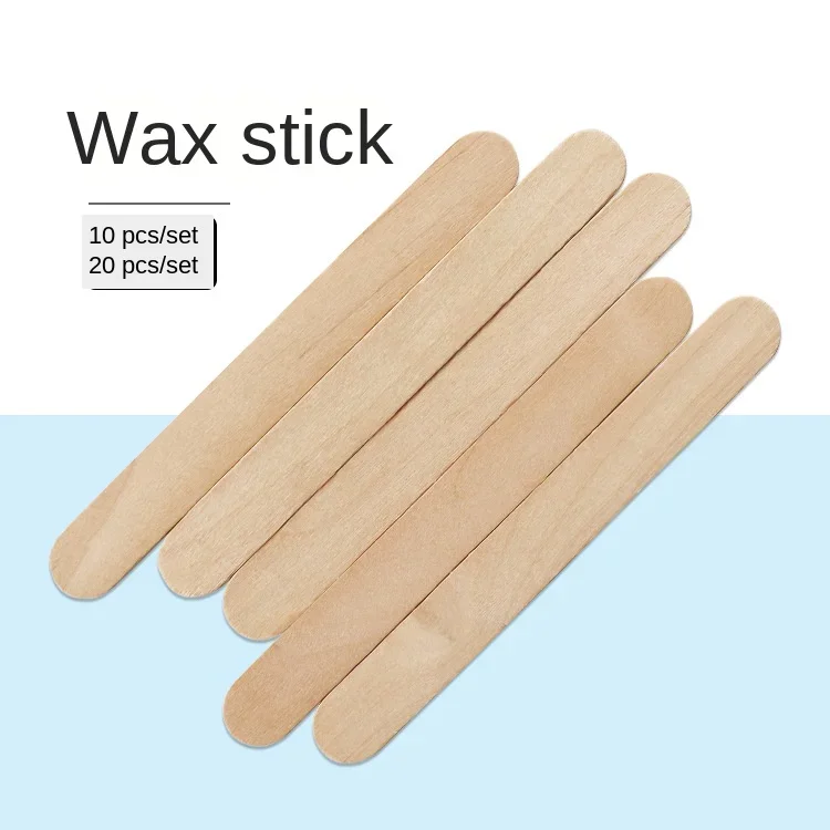 50/100PCS Hair Removal Wax Tool Ice Cream Stick Hair Removal Wax Removal Stick Ice Cream Stick Mask Stick 15cm Long