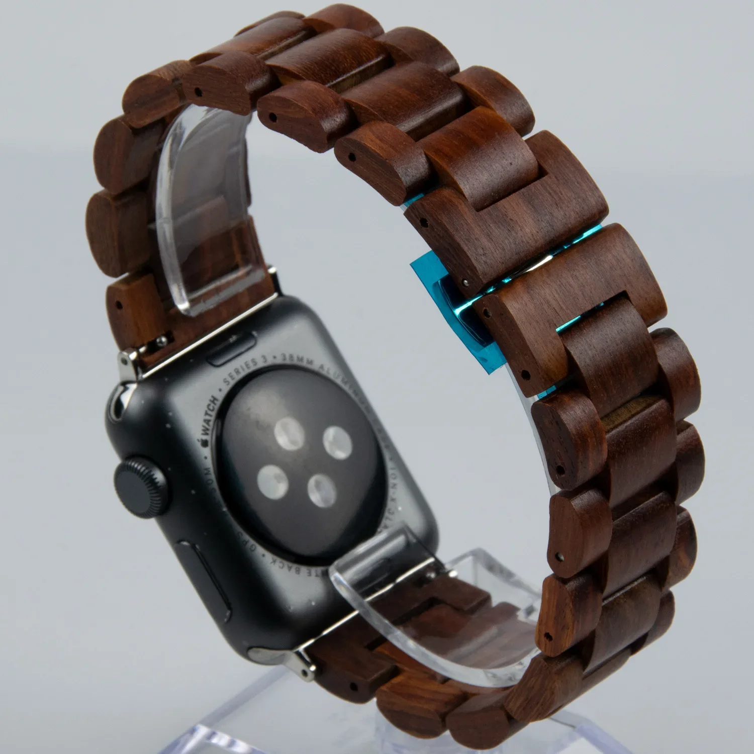

Wooden Band For Apple Watch Ultra 2 49mm 46mm 45mm 42mm 44mm 38 40 41mm Strap For iWatch Series 10 9 8 7 6 5 4 SE Wood Bracelet