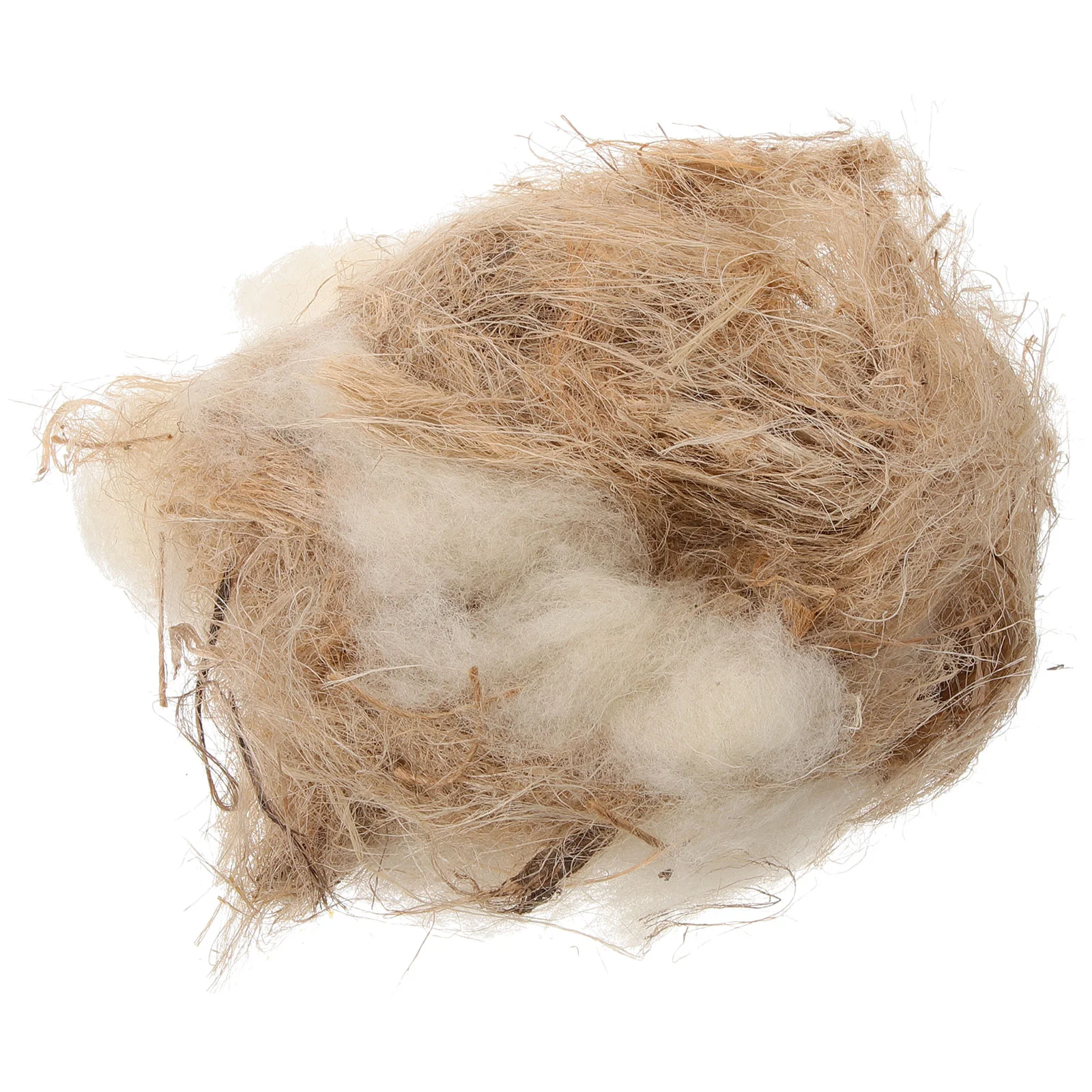 

40g Natural Bird Nesting Material Soft Cotton Wool Jute Silk Rope Raffia Grass Safe Warm Comfortable Cage Bird for Small