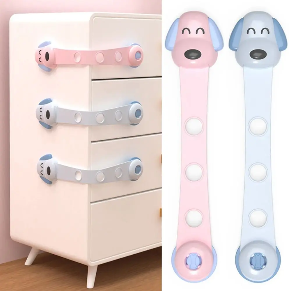 Durable Safety Protection Child Safety Lock Cupboard Lock Cabinet Lock Refrigerator Protection Lock Cartoon Drawer Lock