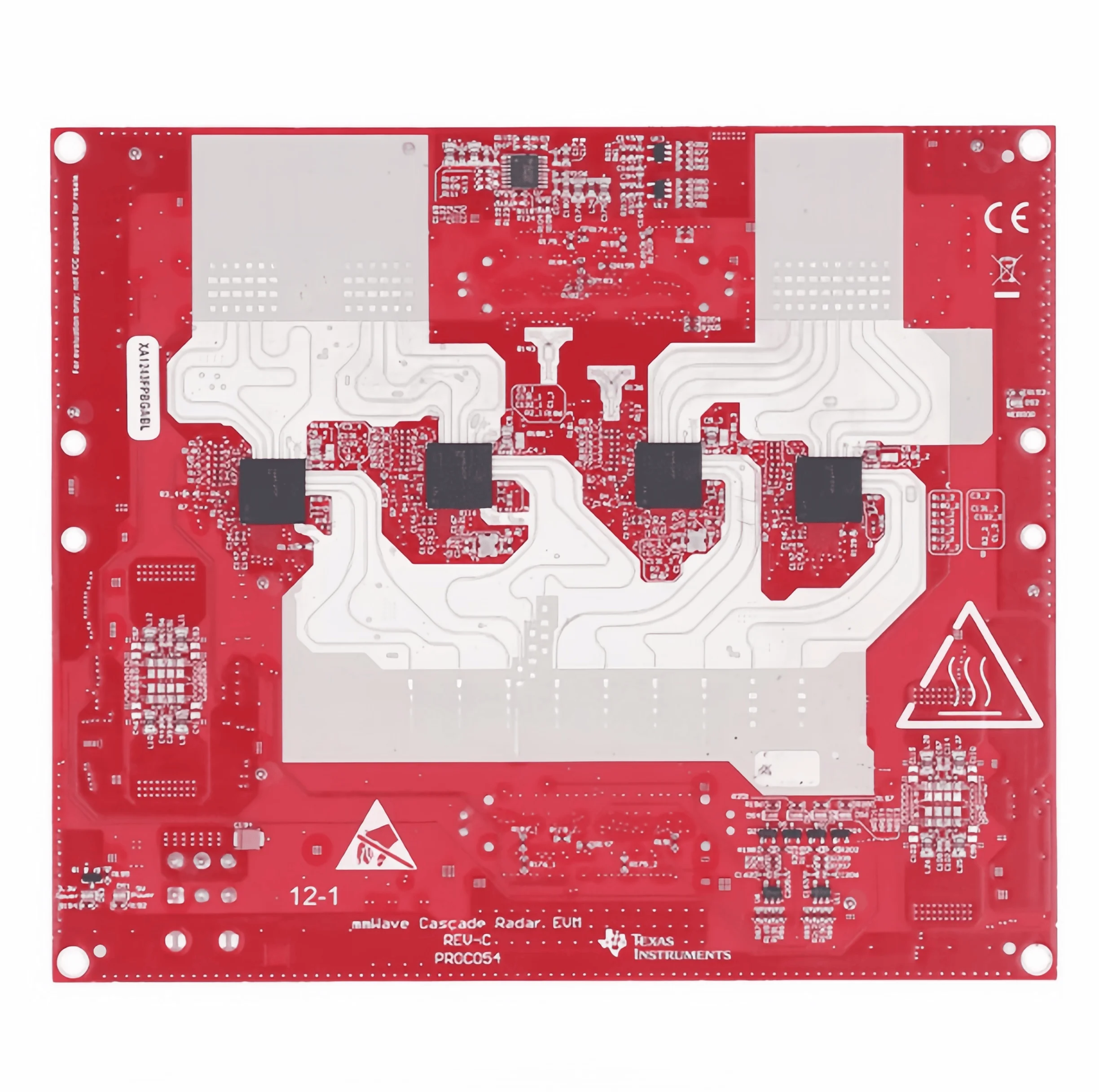 

MMWCAS-RF-EVM AWR1243 2243, каскадная матрица с четырьмя устройствами, радар миллиметрового диапазона dsp