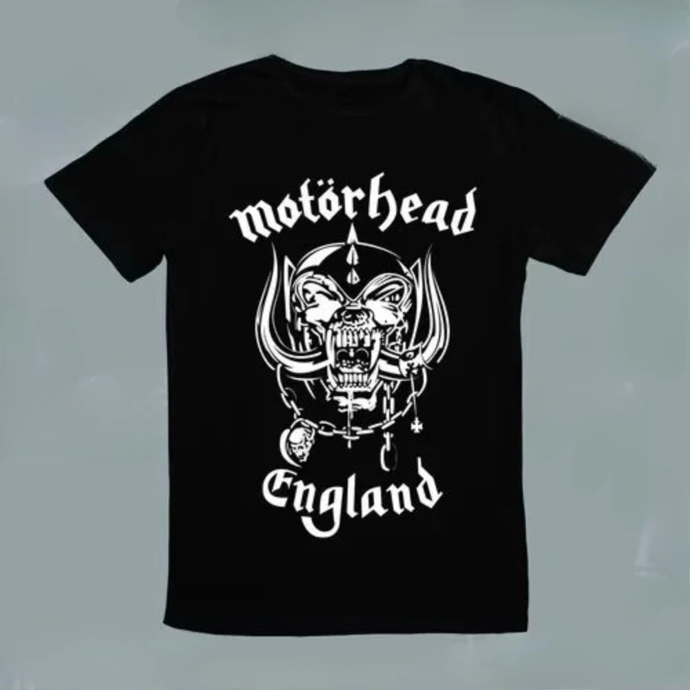 2026 New Hot Selling Cotton Comfortable Casual MOTORHEAD Lemmy British Heavy Metal Rock Artist Band English T-shirt Fashion Top