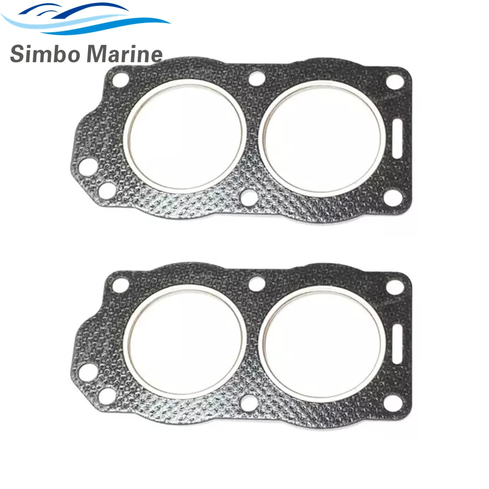 2pcs 330818 Head Gasket For Johnson Evinrude 9.9 10 14 15 HP Outboard 320533 318914 Sierra 18-2963