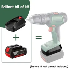 14.4V-18V for Milwaukee for Makita for Dewalts for Bosch Power Tools MT18BSB DW18BSC MIL18BSC BOSB18C Battery Converter Adapter
