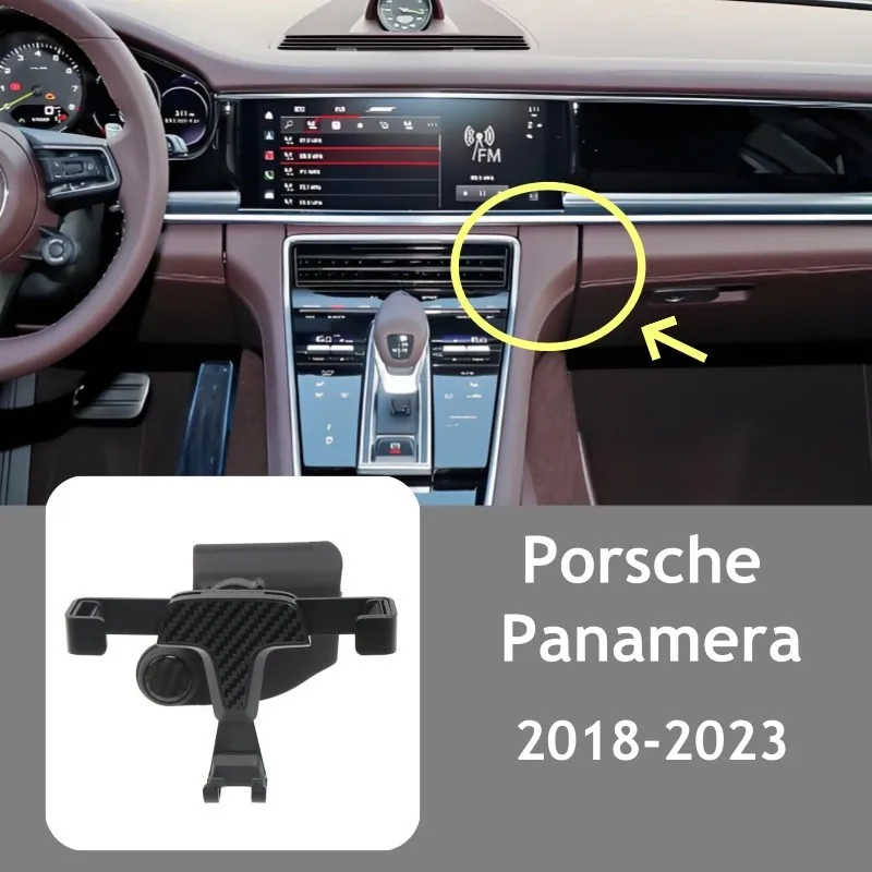 

Phone Holder For Porsche Panamera 971 2018-2023 Mobile Support Bracket Support Car Accessories