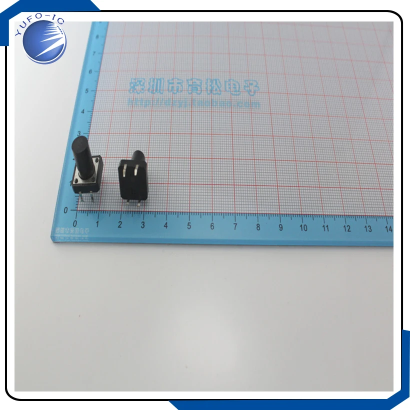 10PCS/LOT 12*12*13 Tactile Push Button touch switch imported shrapnel 12*12*13MM 12X12X13