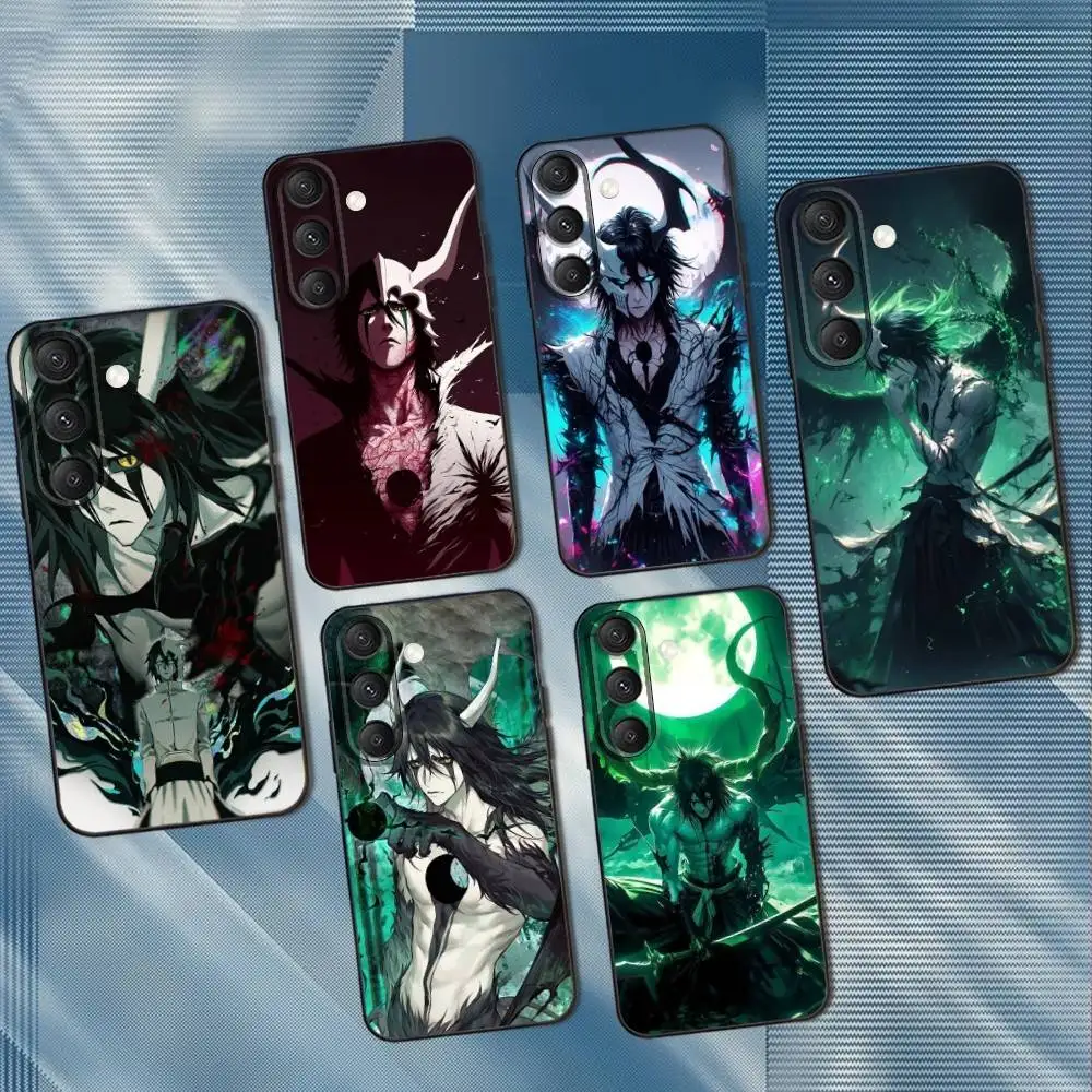 

U-UlquiorraS Anime C-Cifer Phone Case For Samsung S 25,S24,S23,S22,S21,S20,S10,Ultra,Plus,Lite,FE,Soft Silicone Black Cover