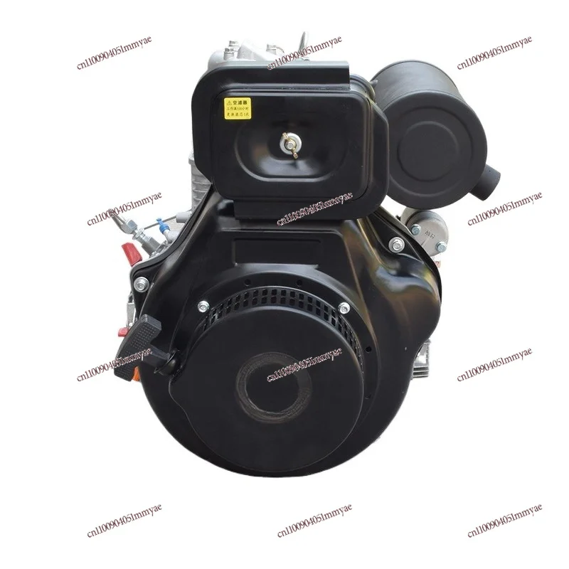 Supporting A Variety of Specifications of General-purpose Construction Machinery, Air-cooled Single-cylinder Diesel Engine Power