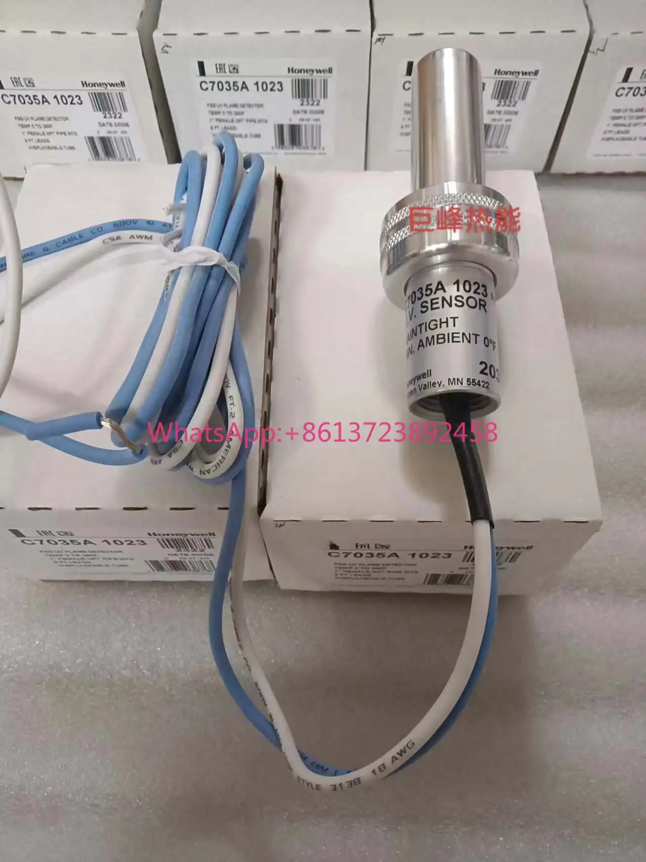 Honeywell Probe C7035A1049 Flame Detector C7035A106
