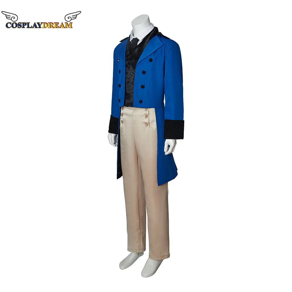 (in stock)Men's Medieval Regency suit Jane austen Mr.Darcy Victorian Costume Mens George Regency Tailcoat Suit Halloween Costume