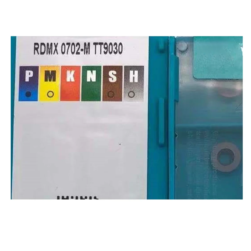 Insertos de fresado CNC cortador RDMX 0501 0702 herramientas de torneado originales barra de soporte de máquina RDMX0501-M RDMX0702-M TT8020 TT9080 TT9030