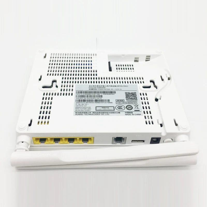Оригинальный hg8546m 5dBi WiFi GPON ONU 1GE + 3fe + USB + WiFi SC UPC интерфейс, английская прошивка без коробки и питания