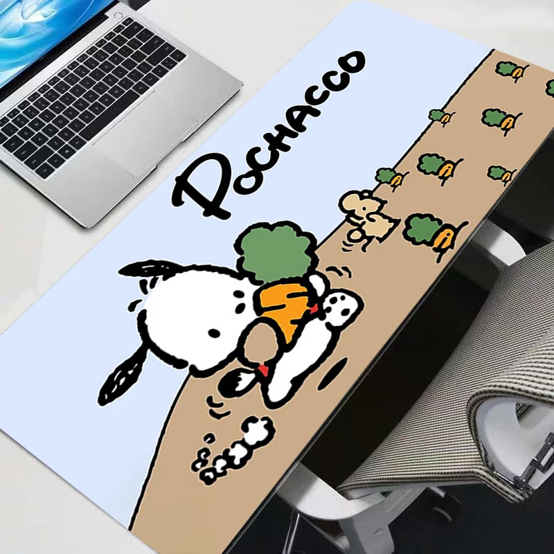 Mouse Pad Pochacco Kawaii E-sports Anime Gaming Accessories Notbook Computer Speed Mini Pc Gamer Keyboard Pad Desk Mat Mousepad