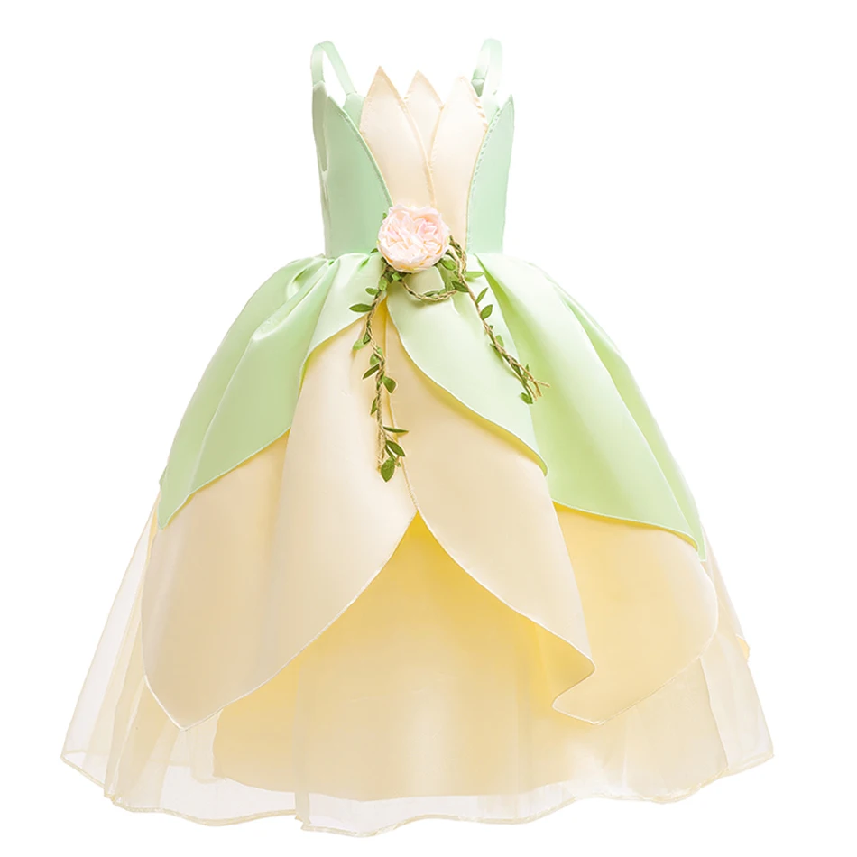 disney princess tiana dresses Costume for Kids The and the Frog she can still have wishes and dreams Disney Toddler Girls Princess Tiana