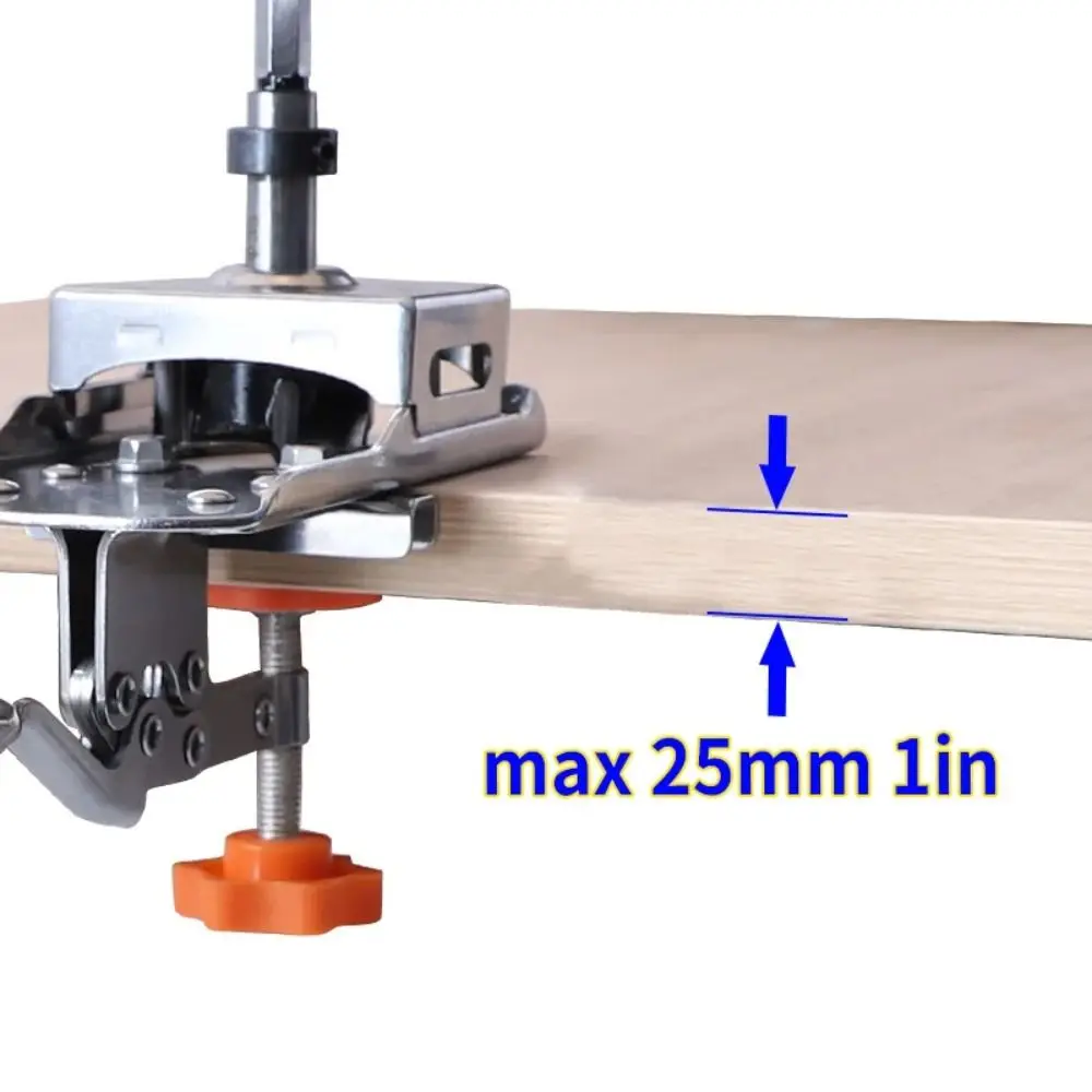 

Positioning Door Hinge Template Adjustable Professional Hole Guide Jig Removable Hinge Installation Hinge Slotting Locator DIY