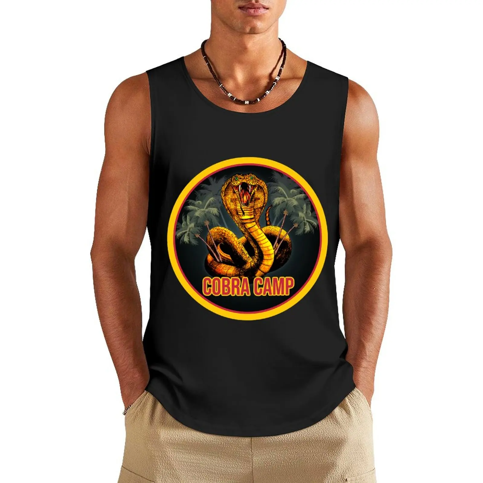 

CobraCamp Tank Top футболки без рукавов для мужчин спортивная одежда для мужчин Топ