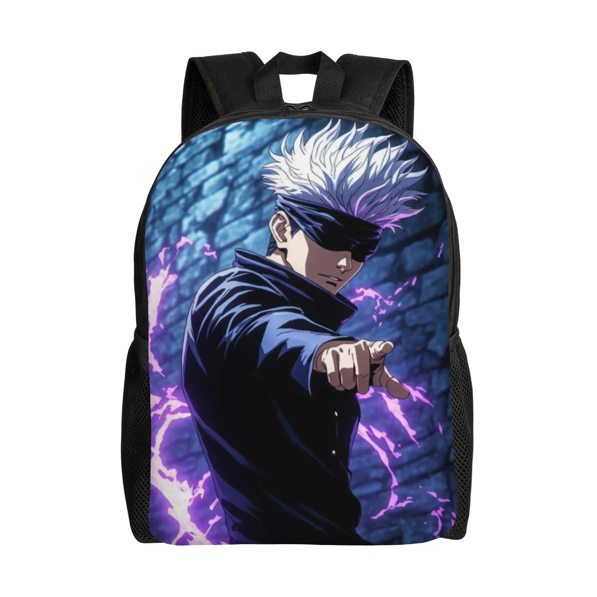 Mochila escolar de Satoru Gojo (2) para la temporada de regreso a clases, mochila universitaria de Jujutsu Kaisen