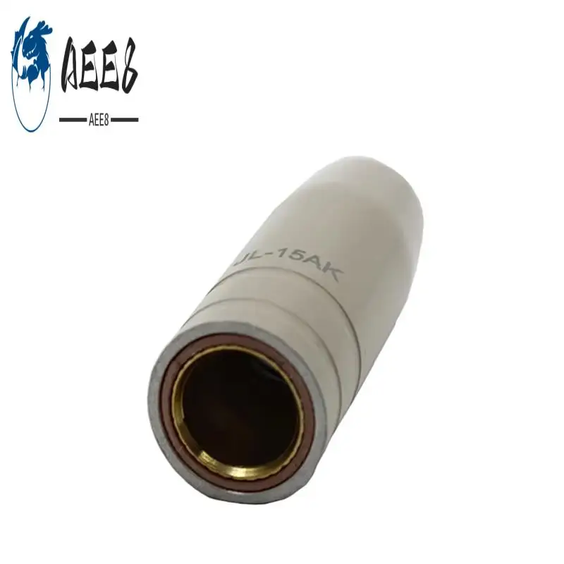 

AEE8-3Pcs 15Ak Coating Protection Nozzle Torch Gas Nozzle Tip 15AK Non-Stick Welding Slag Welding Torch Nozzle EURO Style