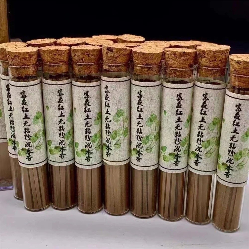 Vietnam Fusen Red Soil Binder-Free Sinking Agarwood Incense Sticks,Water-Soluble,Long-Lasting,Natural Home Incense,Aromatherapy