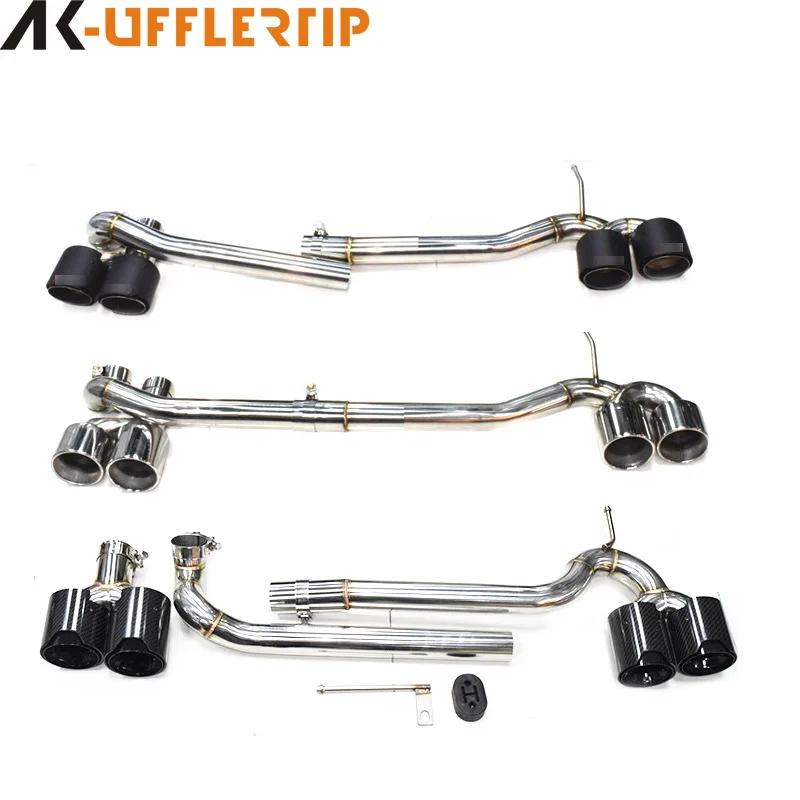 

Suitable for BMW 5 series tail throat 520Li525li530F10F18 exhaust pipe modified MTM5 four-out carbon fiber nozzle