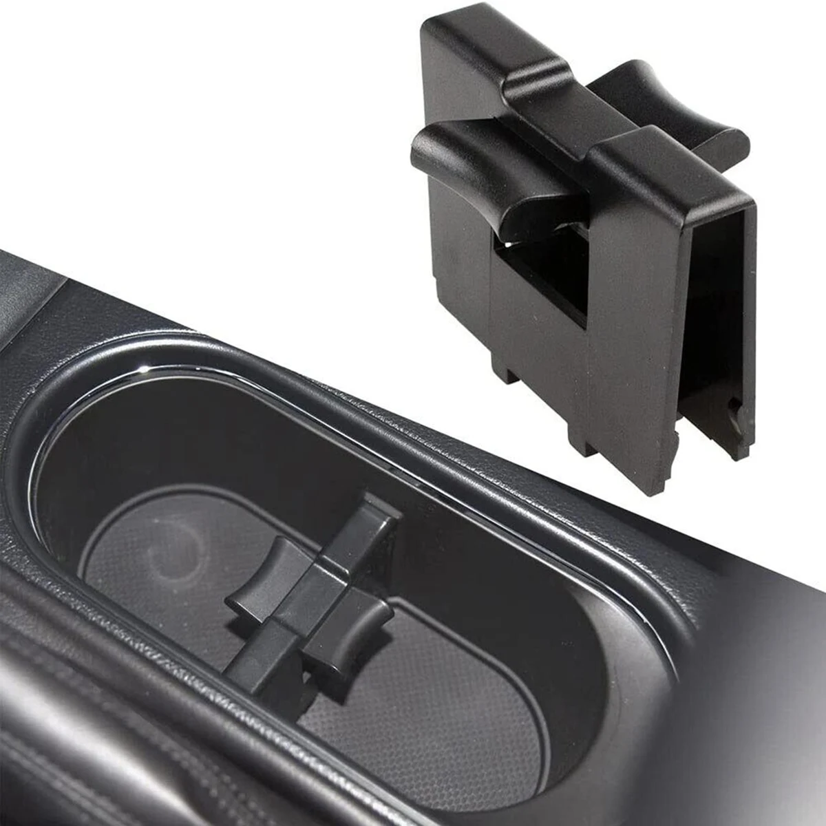 #95L (Black)Center Console Cup Holder Insert Divider 92118AJ000 for SUBARU,Automotive Parts & Accessories