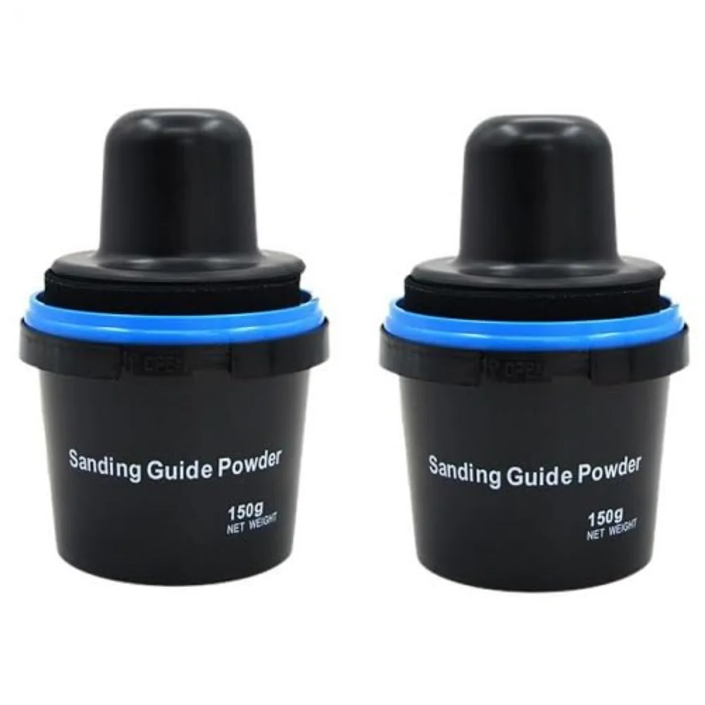 

2 упаковки, 150 г черного сухого направляющего покрытия для кузова, порошок для шлифования автомобиля, комплект порошкового покрытия для кузова, принадлежности для автодетализации, для