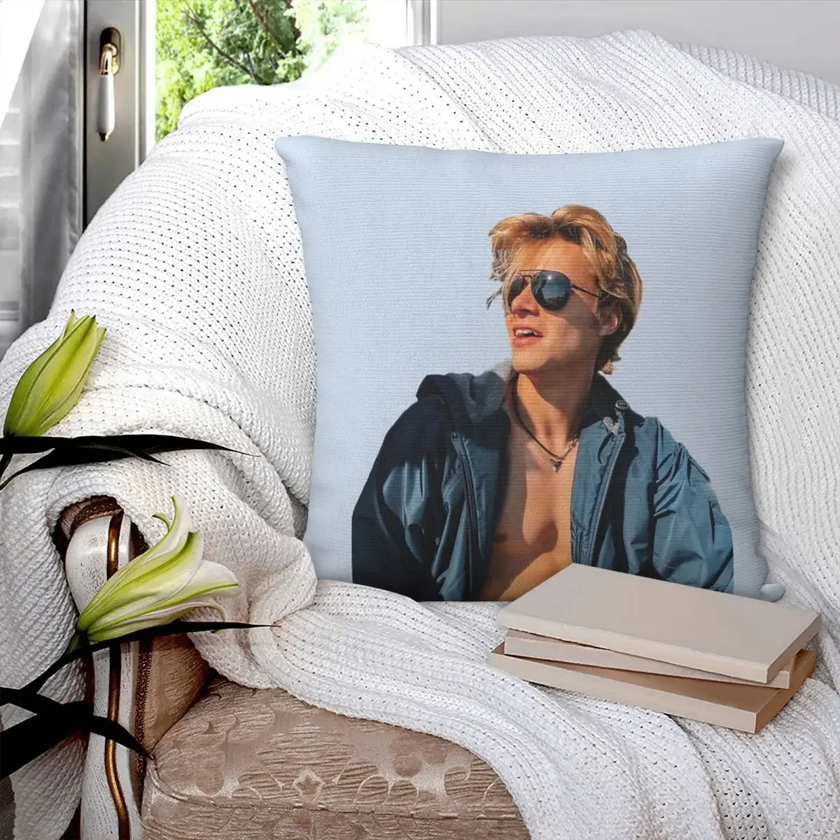 Rudy Pankow Pillowcase Polyester Pillows Cover Cushion Comfort Throw Pillow Sofa Decorative Cushions Used for Home Bedroom Sofa