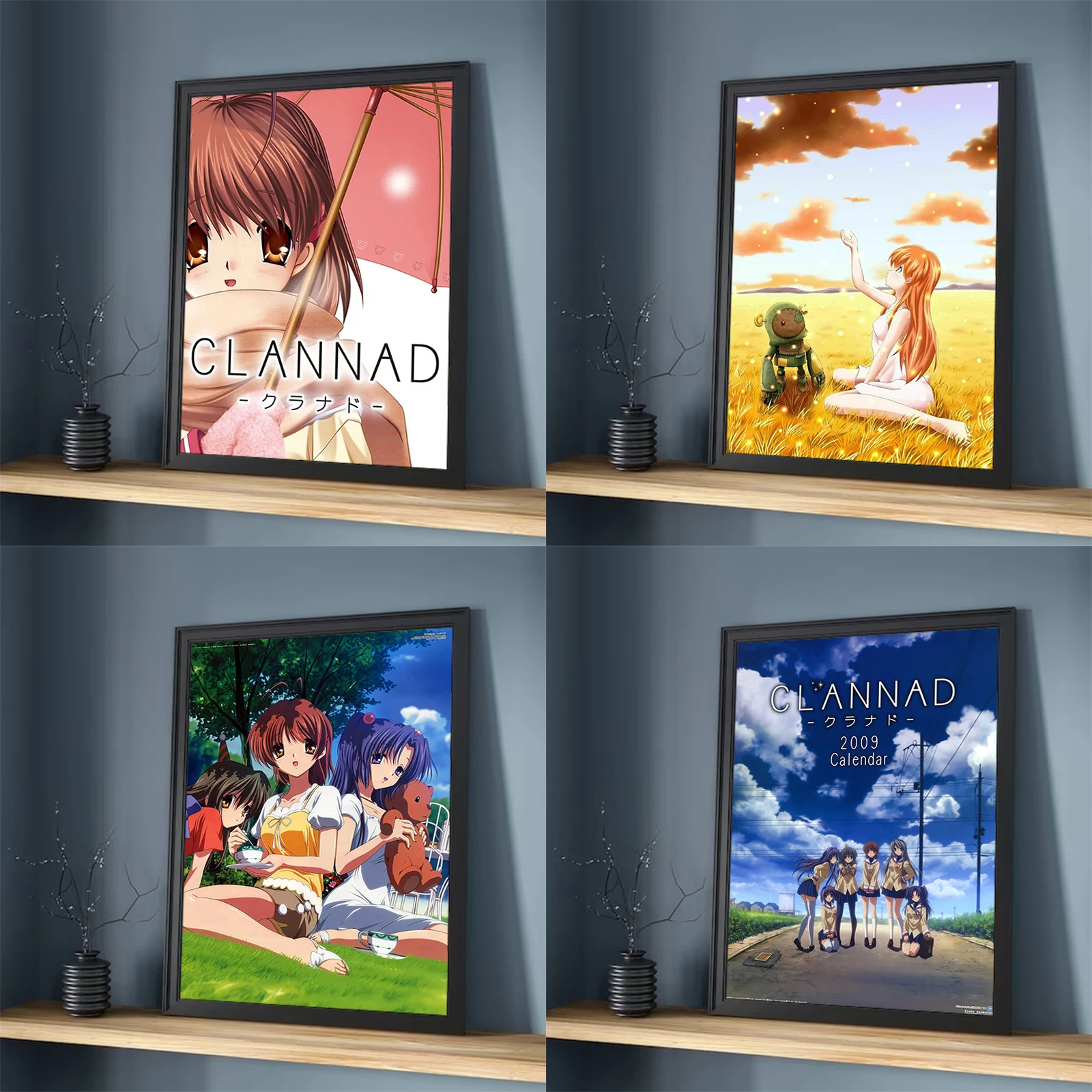 Clannad Bedroom Decoration Home Decor Decorative Wall Prints Art Mural Interior Poster Painting Posters for Room Decorations the