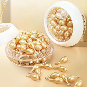 30ชิ้นฟูลเลอรีนรกแคปซูลผลิตภัณฑ์บำรุงผิวเซรั่มบำรุงผิวฟื้นฟูกระชับรูขุมขน