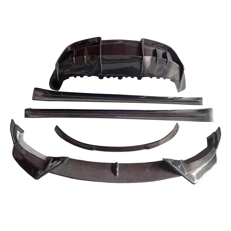

ADR Carbon Fiber Body Kit Front Shovel Rear Diffuser Spoiler Top Wing Side Skirt Suitable for Model Y