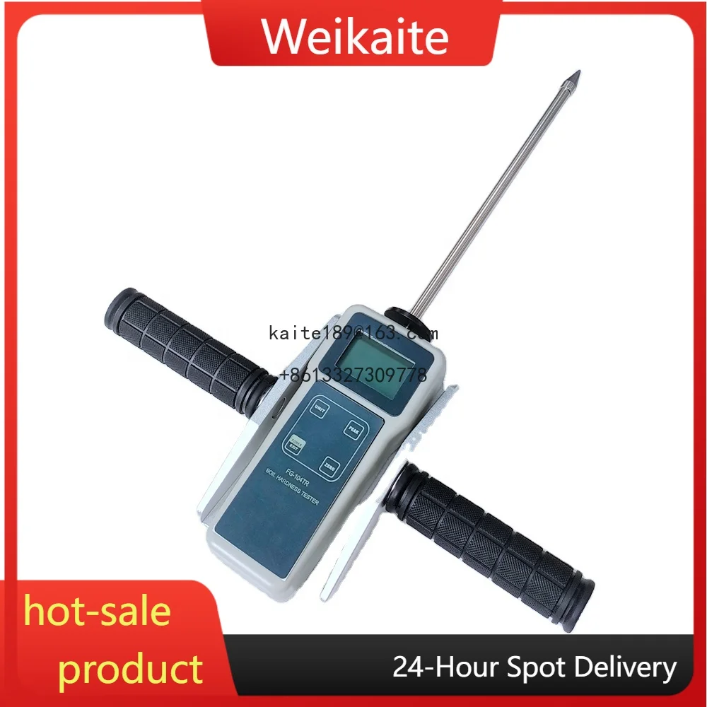 

High Accuracy Portable Soil Hardness Tester FG-104TR, Digital Display, 2AA Battery