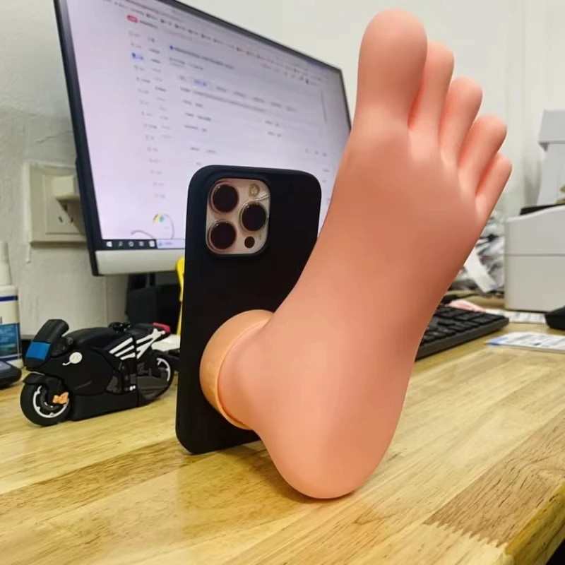ثلاثية الأبعاد مضحك القدم على شكل جراب هاتف آيفون 16 15 14 13 12 11 برو ماكس آيفون 6 7 8 زائد Xs Xr لينة سيليكون القبيح جراب هاتف