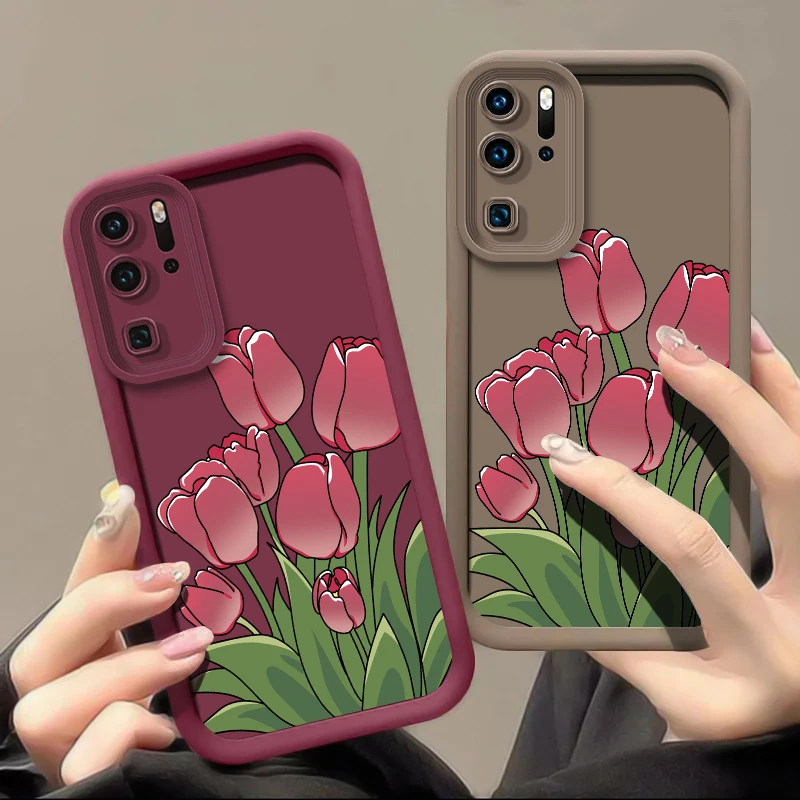 حافظة هاتف عصرية مطبوعة بالزهور لهاتف انفينيكس هوت 60 برو بلس 50 40i 30i GT 10 20 Play Zero 30 غطاء ناعم مقاوم للصدمات غير لامع من البولي يوريثان الحراري