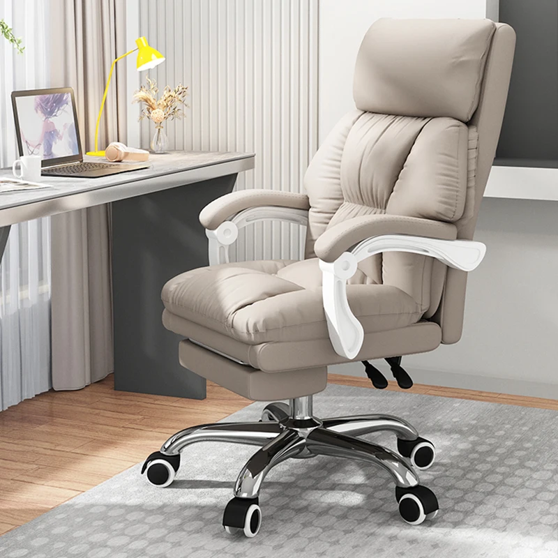 

Boss Home Office Chair Computer Comfortable Business Study Chair Recliner Ergonomic Sillas De Oficina Office Furniture WKOC