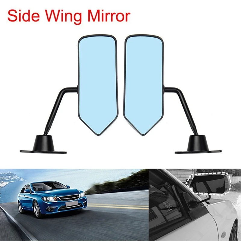 F1 Bullet Reversing Mirror Vintage Style Rearview Mirror Rear View Blue Mirror Rear View Splash Mirror