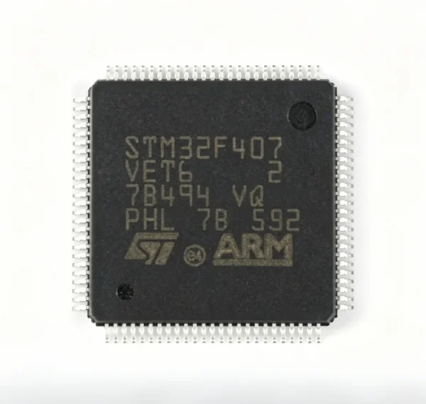 Original Genuine STM32F407VET6 LQFP-100 ARM Cortex-M4 32-bit Microcontroller MCU Chip