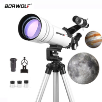 BORWOLF 40070 Professional High-definition Astronomical Telescope 333X To See The Moon and Stars Bird Watching Monocular